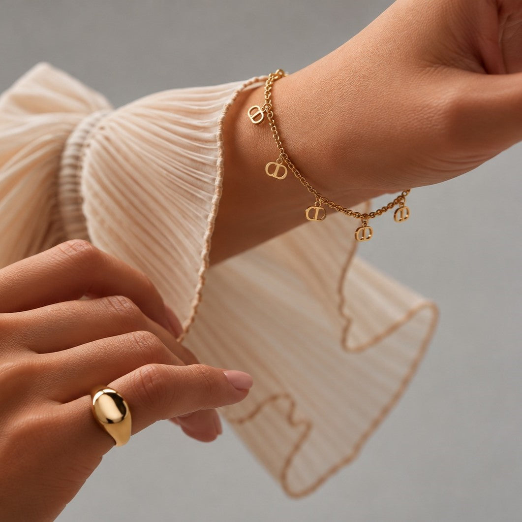 Multi CD Bracelet