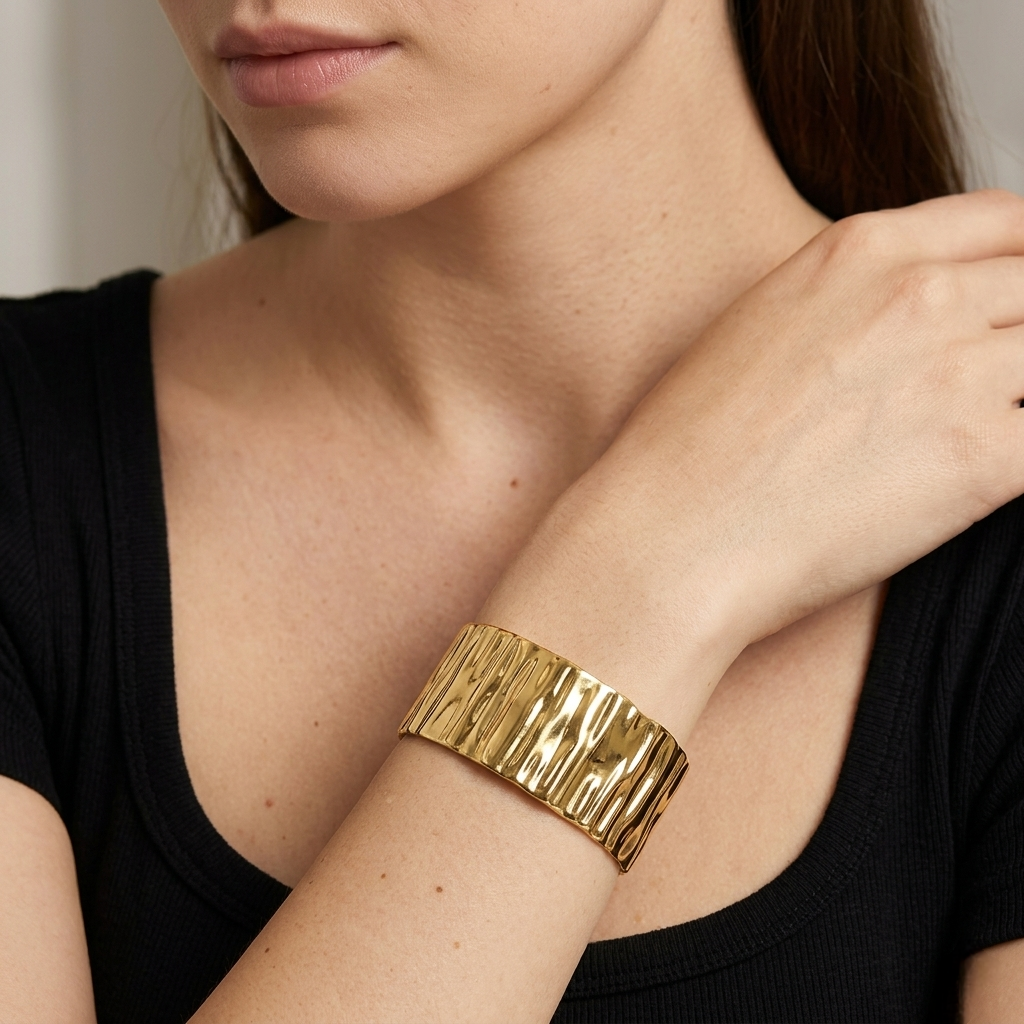 Molten Cuff Bracelet