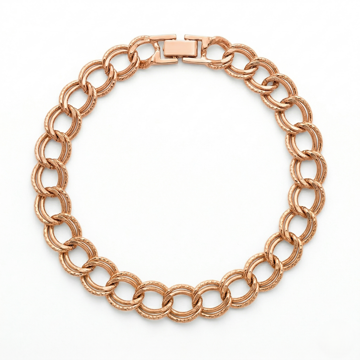 Rose Gold Multi shaped Bracelet