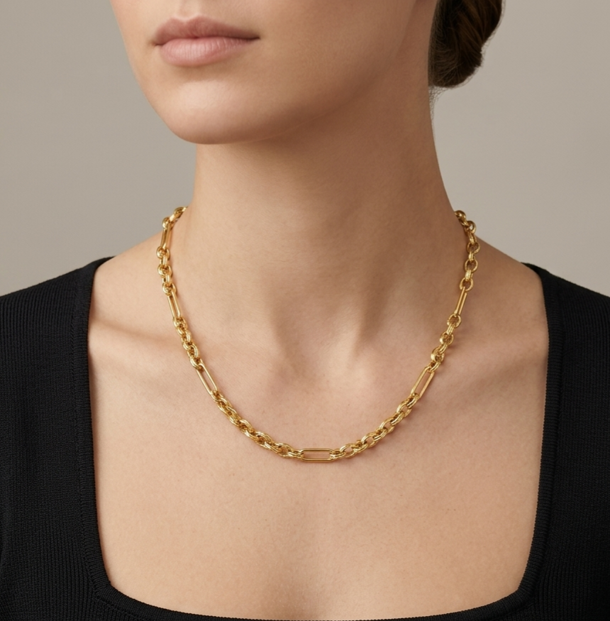 Multi Links Necklace