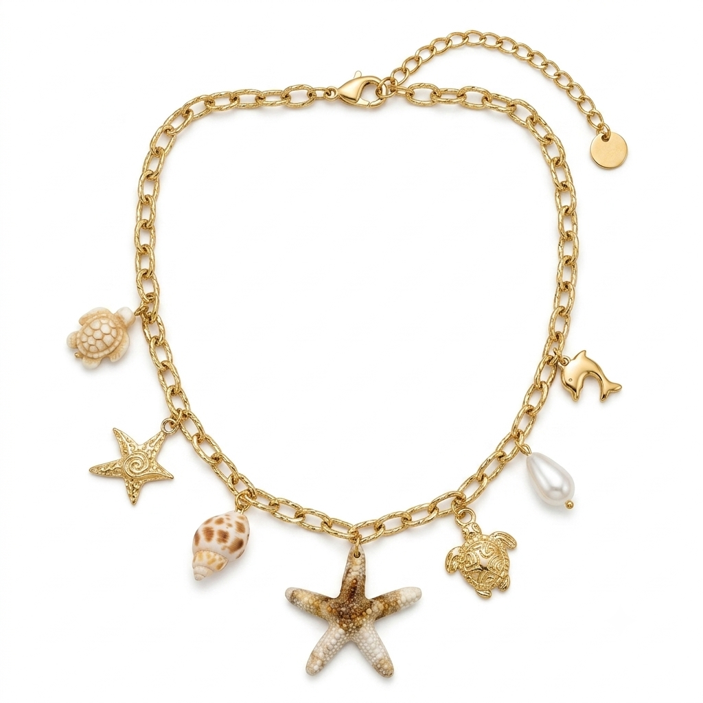 Ocean Charms Necklace