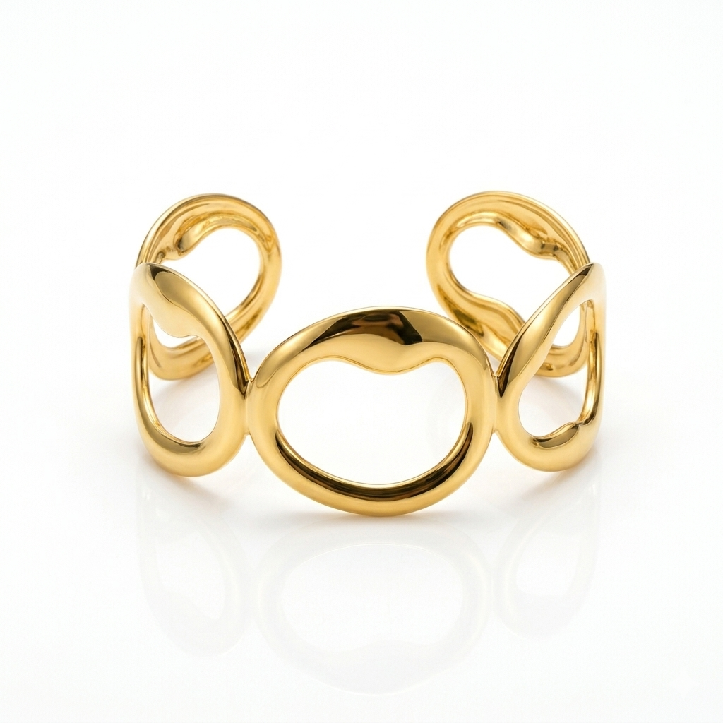 Hearts Cuff Bracelet
