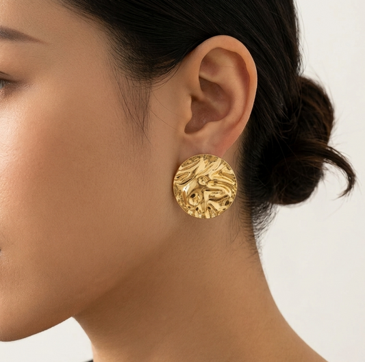 Roman Coin Earrings