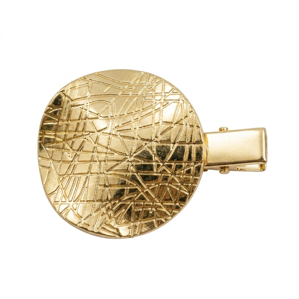 Round Hair Clip