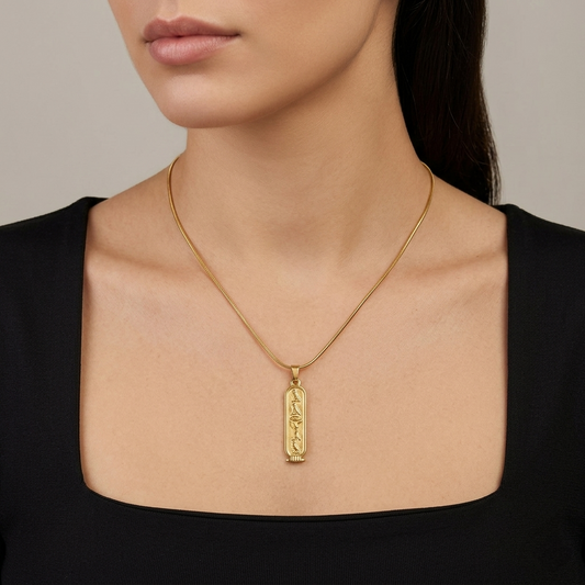 Royal Cartouche Necklace