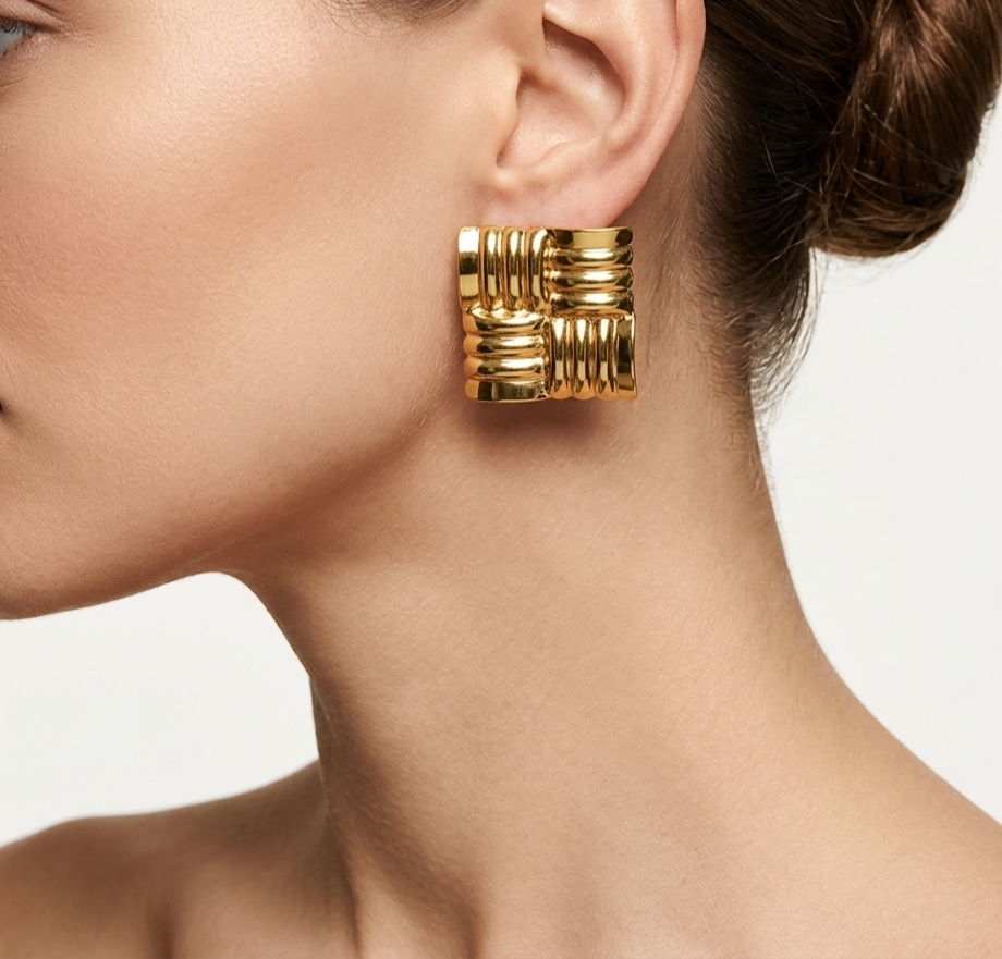 Square Knot Earrings