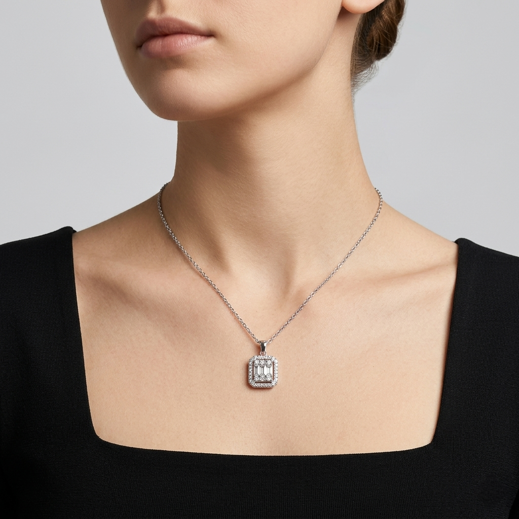 Square Pandora Necklace