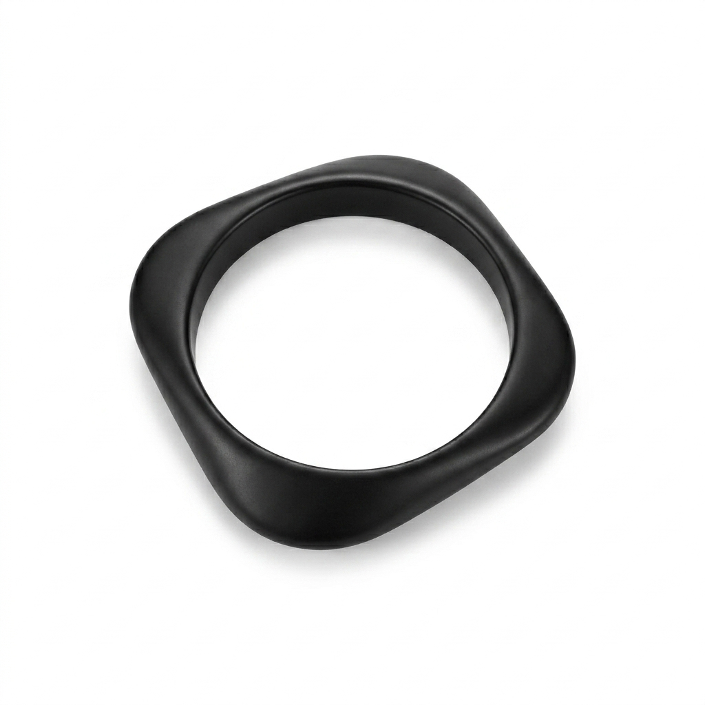Square Black Bohemian Bangles