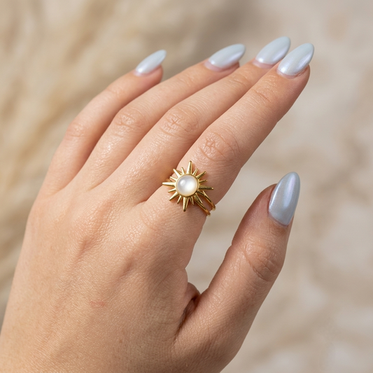 Star Pearl Ring
