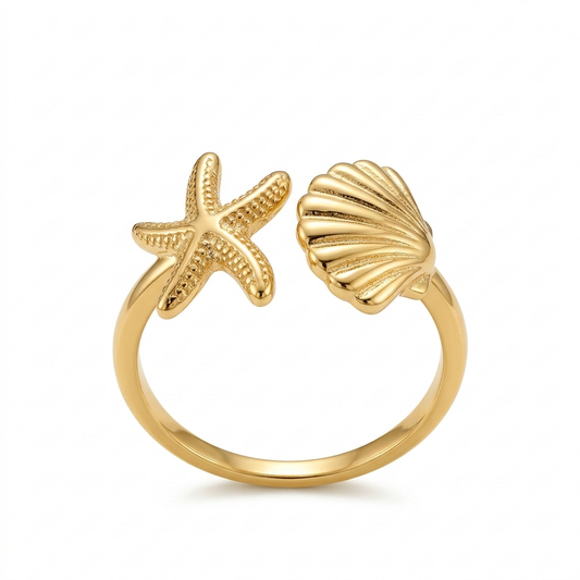 Star Shell Ring