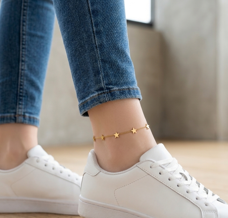 Stars Anklet