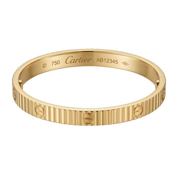 Stripped Cartier Bangle