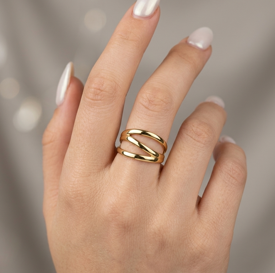 Three Layers Ring
