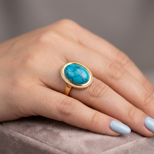 Turquoise Stone Ring