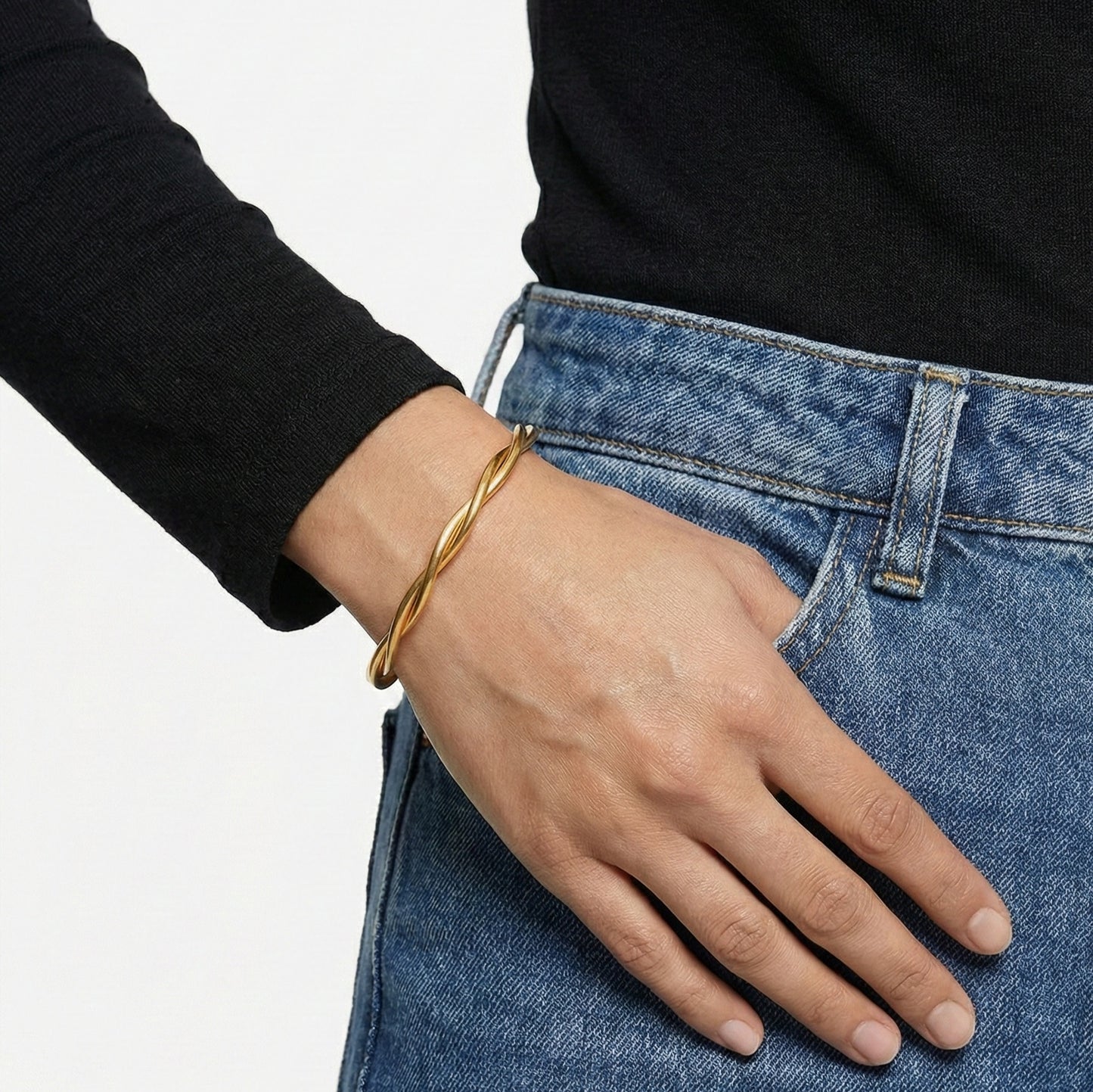 Twisted Bangle