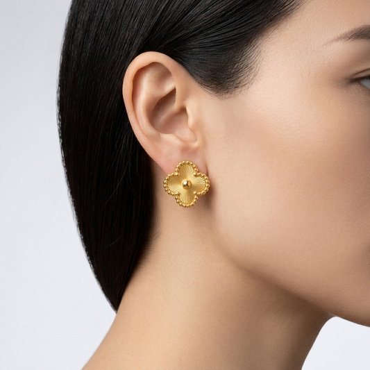 Gold Van Cleef Earrings