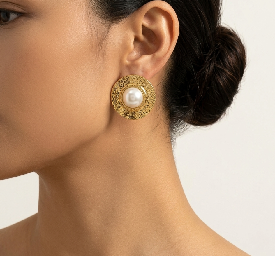 Vintage Pearl Earrings