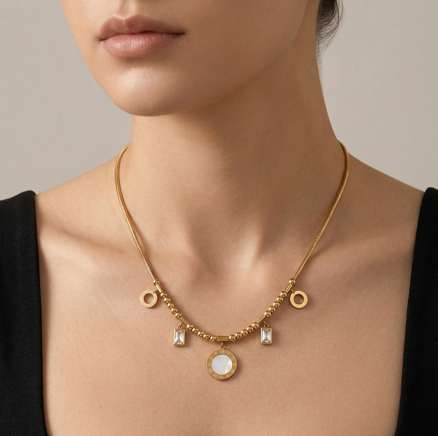 White Bulgari Necklace