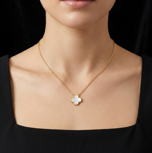 White Van Cleef Necklace