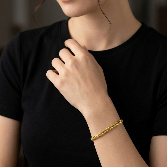 Braided Chain Bracelet