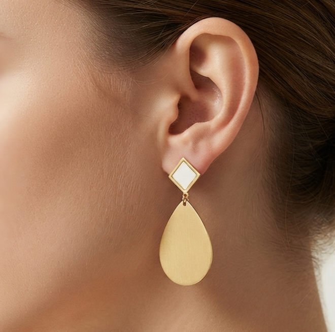 Pearl Drop Earrings