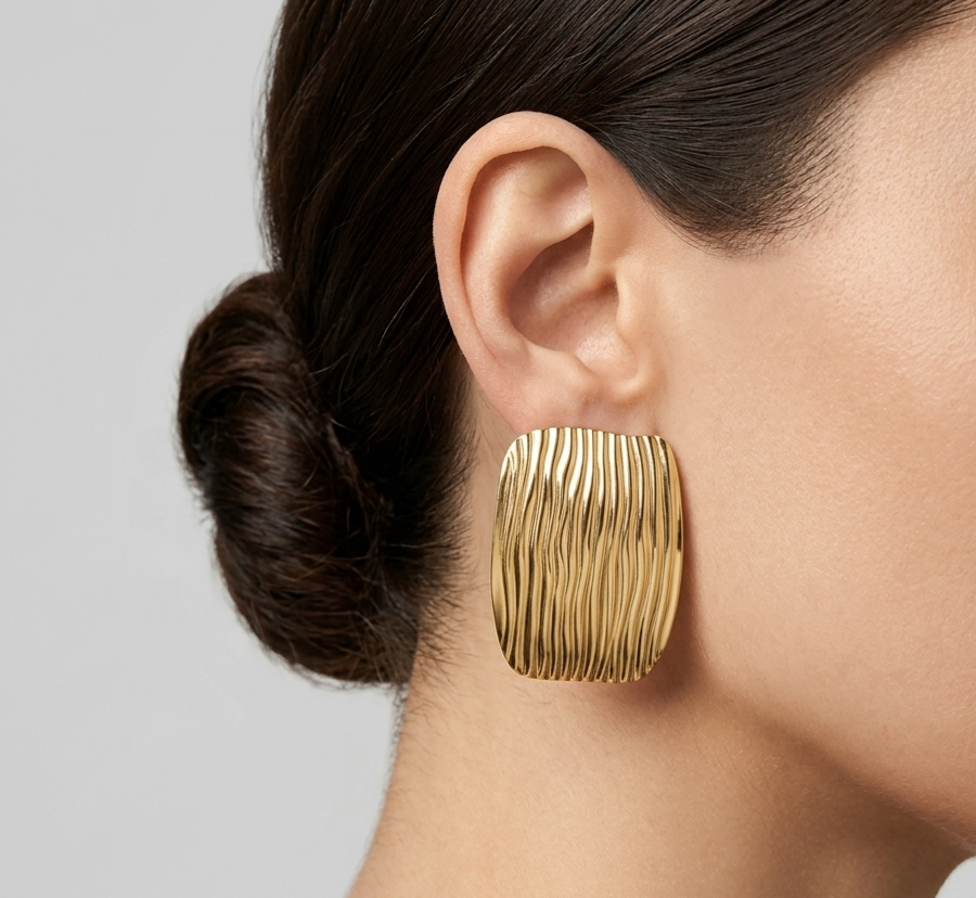 Rectangular Earrings