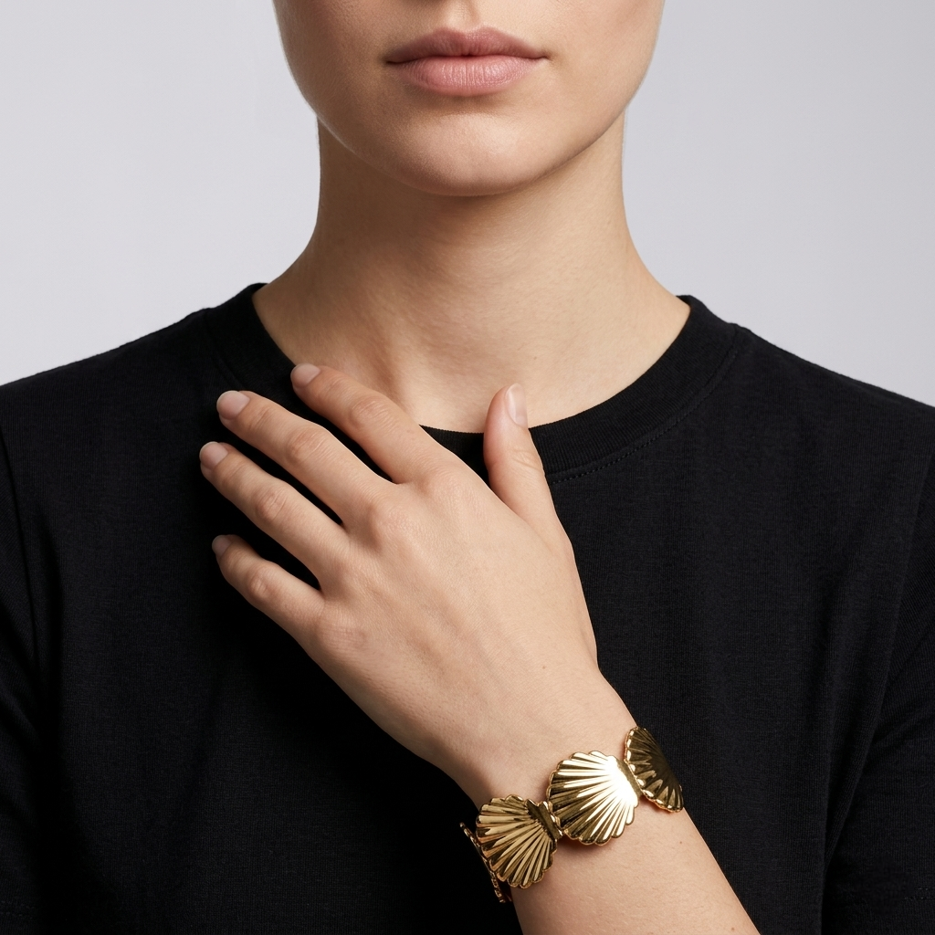 Shell Cuff Bracelet