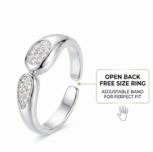 Silver Mirrored Ring