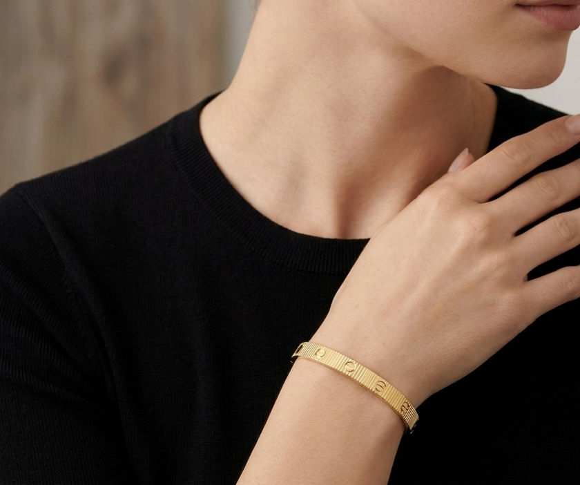 Stripped Cartier Bangle