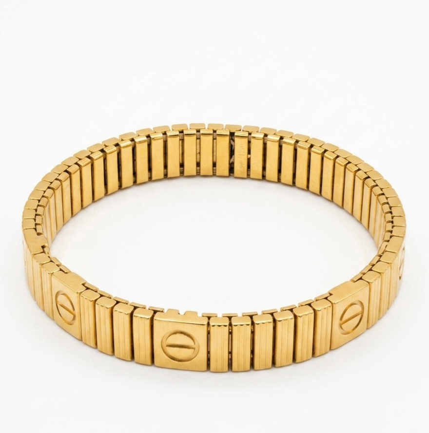 Stripped Cartier Bangle