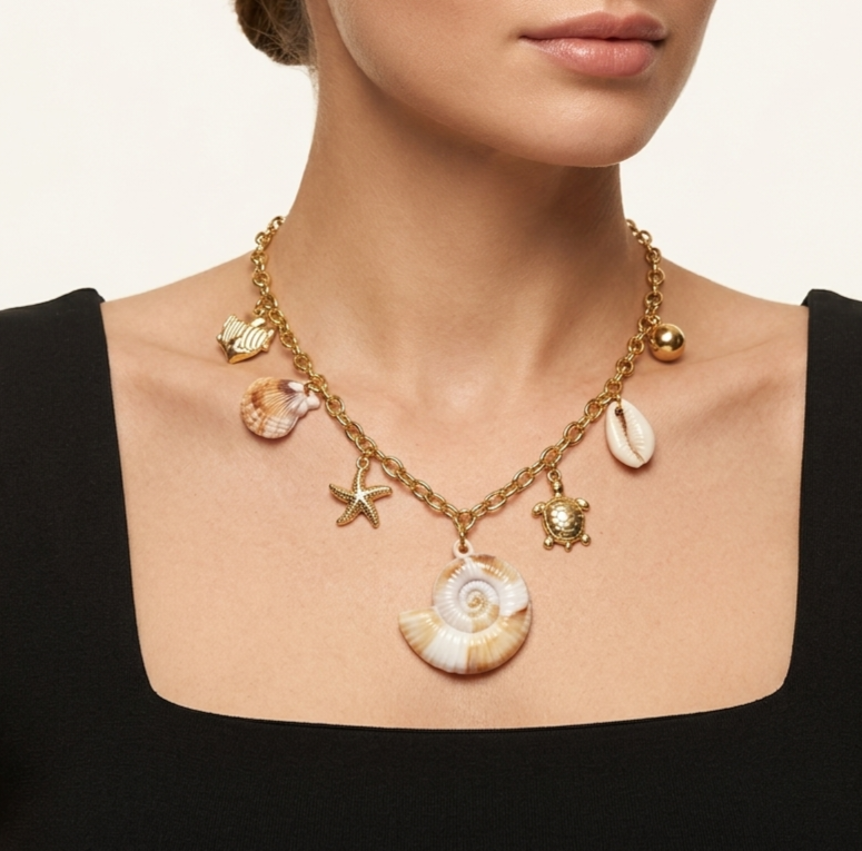 Ocean Charms Necklace